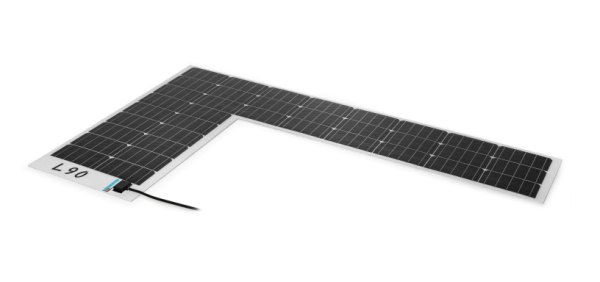 Pannello Solare E-Van 90W Sagomato a L Moscatelli