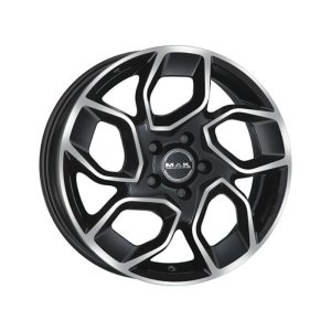 Cerchio in Lega Express Black Mirror per Camper Fiat Ducato X250 dal 07/2006 in Avanti 16"