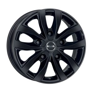 Cerchio in Lega Load 5 Gloss Black per Camper Fiat Ducato X250 dal 07/2006 in Avanti 16"