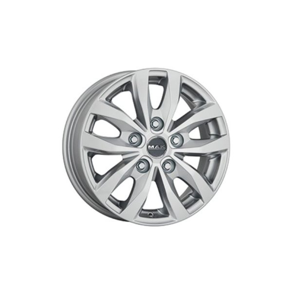 Cerchio in Lega Load 5 Silver per Camper Fiat Ducato X250 dal 07/2006 in Avanti 15"