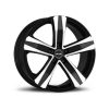 Cerchio in Lega Stone 5 Black Mirror per Camper Fiat Ducato X250 dal 07/2006 in Avanti 17"