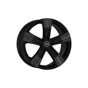 Cerchio in Lega Stone 5 Gloss Black per Camper Fiat Ducato X250 dal 07/2006 in Avanti 16"