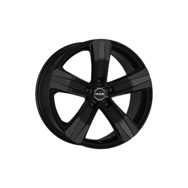 Cerchio in Lega Stone 5 Gloss Black per Camper Fiat Ducato X250 dal 07/2006 in Avanti 15"