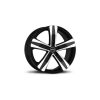 Cerchio in Lega Stone 5 W Black Mirror per Camper Fiat Ducato X250 dal 07/2006 in Avanti 16"