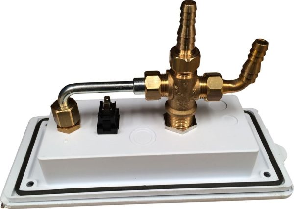 Doccetta Esterna per camper Carisma Senza Serratura con Interruttore