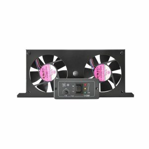 Doppio Ventilatore Automatico 12V P292-2 con Pannello Grigio CBE