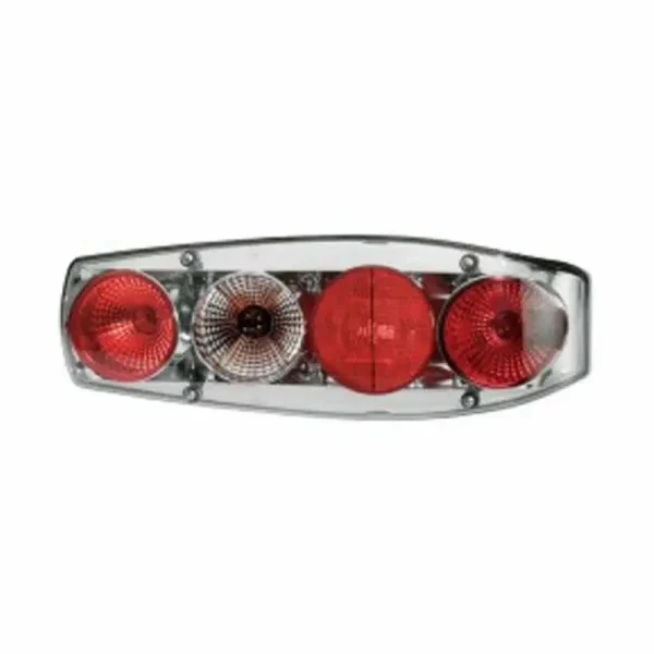 Fanale Posteriore DX Caraluna II Chromium Catadiottro Rotondo