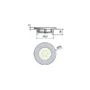Faretto Fisso ad Incasso Silver 12V LED LV11 200 Lm WW