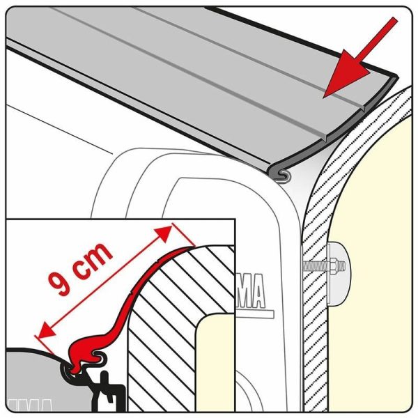 Fiamma Rain Guard L 1MT