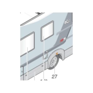 Finestra 600x600 Knaus Sun Traveller 2007