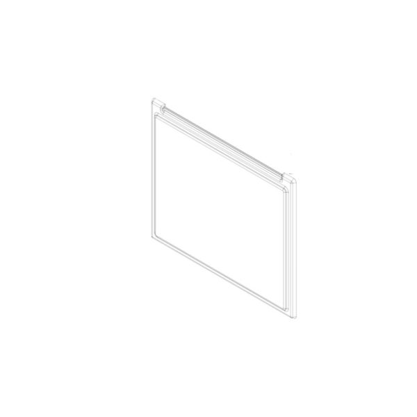 Finestra Plastoform 820x660 mm Black 923 Mobilvetta