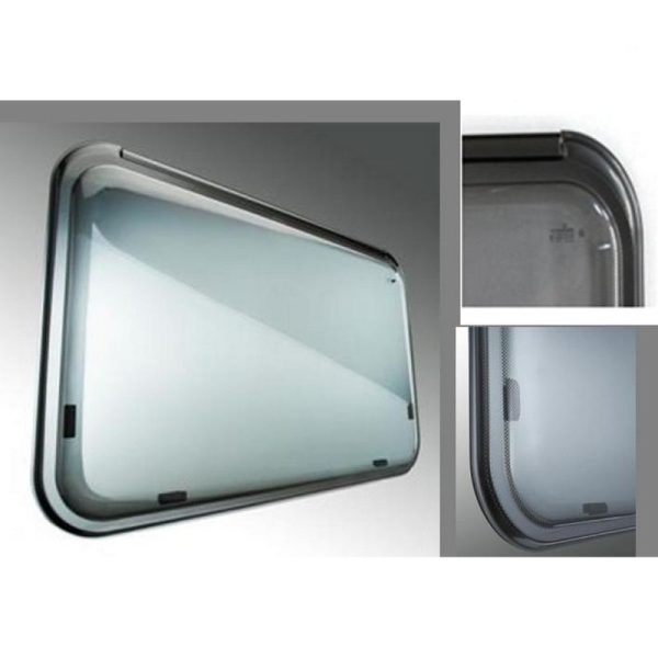 Finestra Polyplastic Grigia F26 1200x520 cm