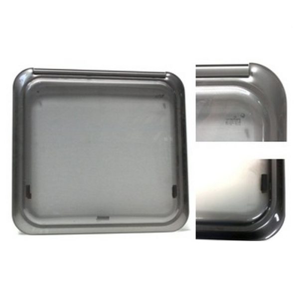 Finestra a Compasso F24 700x350 con Serigrafia Grigia