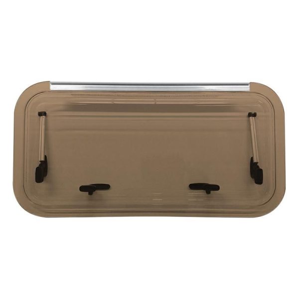 Finestra per Camper Africa 500x500 mm Marrone