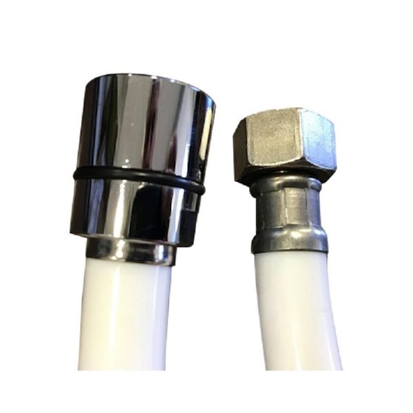 Flessibile Ricambio in PVC Bianco 200cm