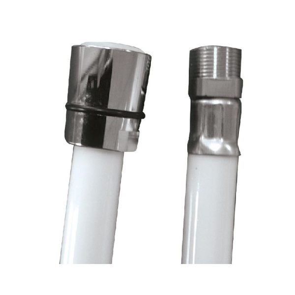 Flessibile Ricambio in PVC Bianco 200cm