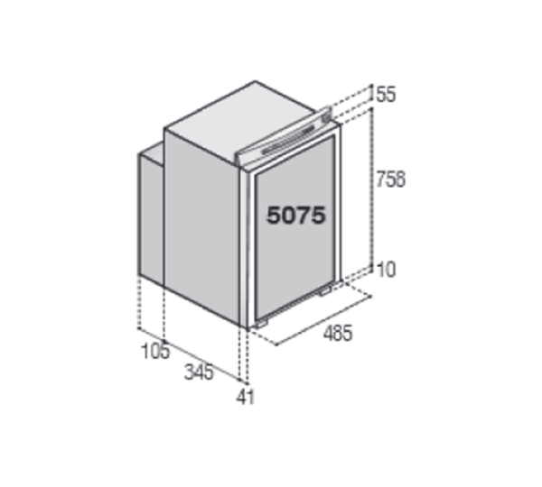 Frigorifero-Trivalente-Vitrifrigo-Modello-5075.png Frigorifero Trivalente Vitrifrigo Modello 5075
