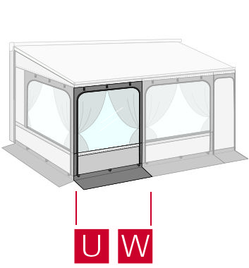 Front Panel 200 per F45 (W)