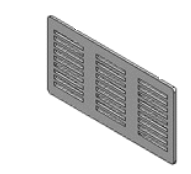 Griglia in Alluminio per Aria Combi 290x100 mm