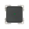 Interruttore 12V + LED Grigio CBE MC12P/G