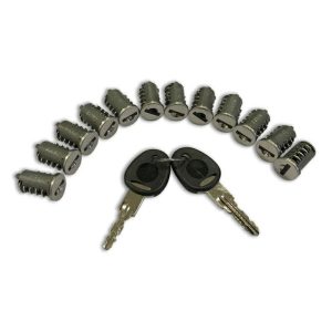 Kit 12 Cilindretto e 1 Coppia Chiavi New System