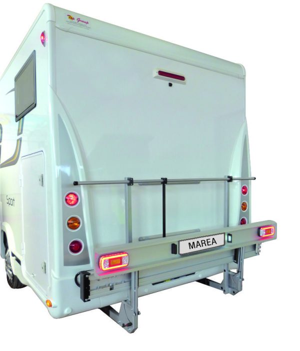 Portamoto pieghevole Camper MAREA Goldschmitt per 3 Biciclette