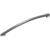Maniglione Curvo in Acciaio Satinato