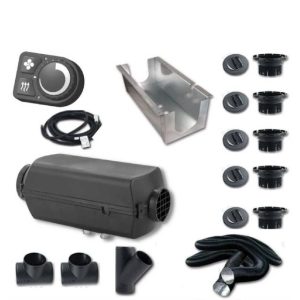 Kit Autoterm Air 4D con Pannello PU-5 e Canalizzazione