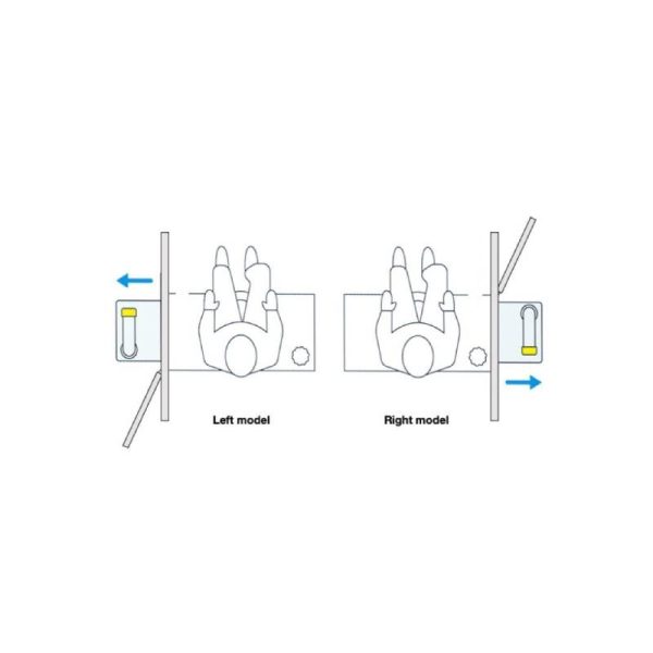 Cassetta C402-X SX Bianca Destra