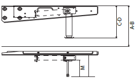 Piedini Al-Ko Clickfix Min. 310 Max. 424 mm