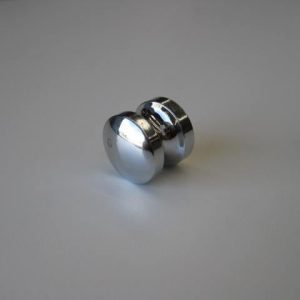 Pomolo Mini Cromato Lucido Diametro 16 mm