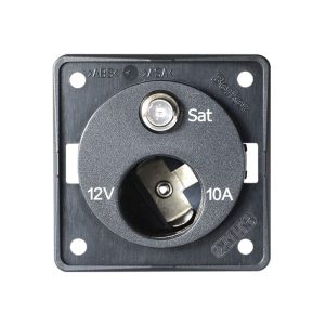 Presa 12V Auto + SAT Berker Grigio Antracite BMP12AS/GR