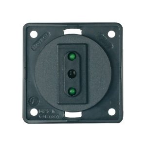 Presa 230V 10A Italiana Berker Grigio Antracite BMP22I/GR