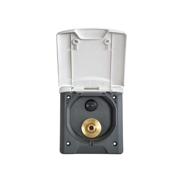 Presa Esterna Acqua Bianca con Attacco Rapido Doccia