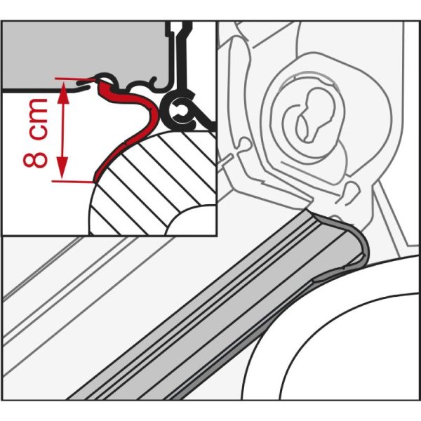 Rain Guard Lower Fiamma