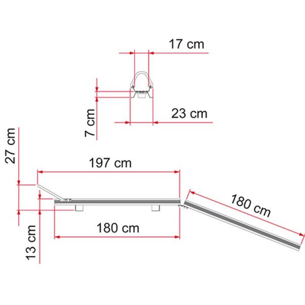 Rampa per Camper Fiamma Carry-Moto