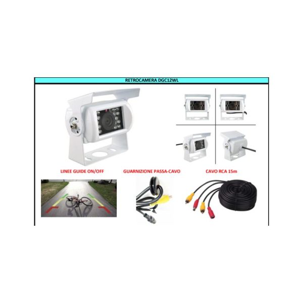 Retrocamera con LED DGC12WL