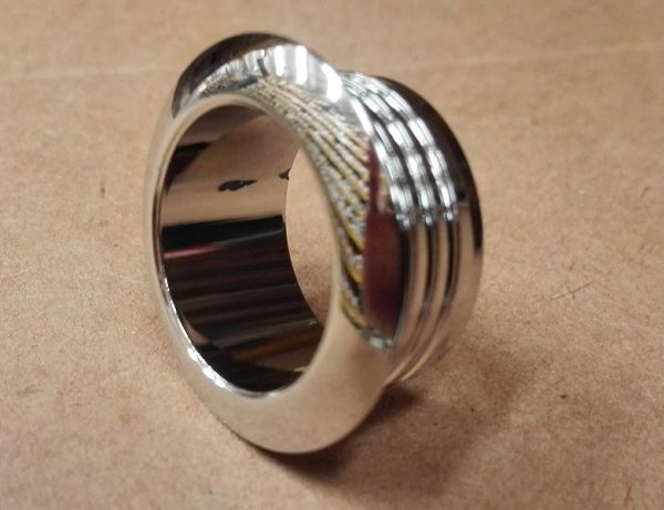 Rosetta Mini Cromato Lucido 24x11