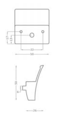 Kit V1115 Maniglia in Zama Pressofusa Cromo Lucido
