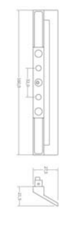 Kit V1920 in Zama Pressofusa Cromo Lucido Cf.Pz.1