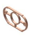 Kit AS239 Maniglia in ABS Cromo Lucido