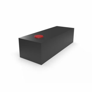 Serbatoio per Acqua 100L 36x27x100 cm Nero