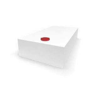 Serbatoio per Acqua 100L 50x20x100 cm Bianco