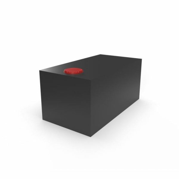Serbatoio per Acqua 104L 40x35x75 cm Nero