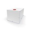 Serbatoio per Acqua 105L 40x35x75 cm Bianco