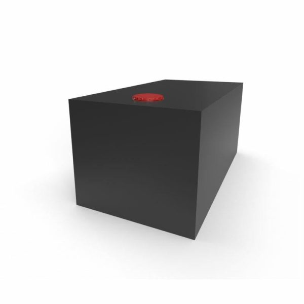 Serbatoio per Acqua 105L 40x35x75 cm Nero