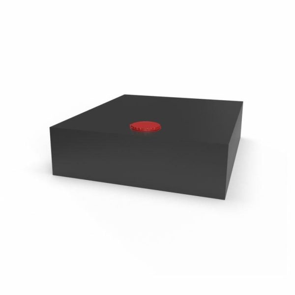 Serbatoio per Acqua 108L 68x20x80 cm Nero