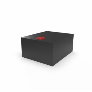 Serbatoio per Acqua 115L 55x31x68 cm Nero