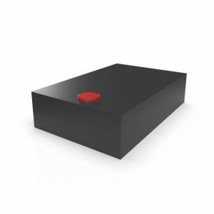 Serbatoio per Acqua 115L 59x22x90 cm Nero