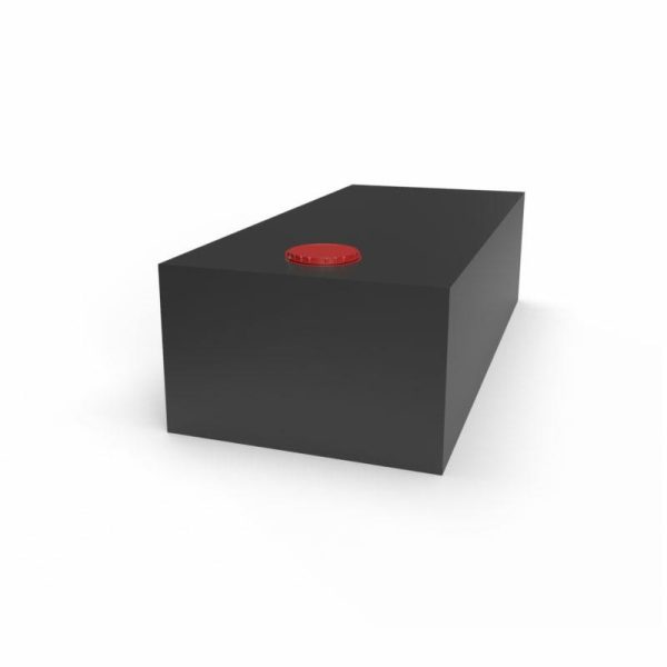 Serbatoio per Acqua 125L 45x28x100 cm Nero